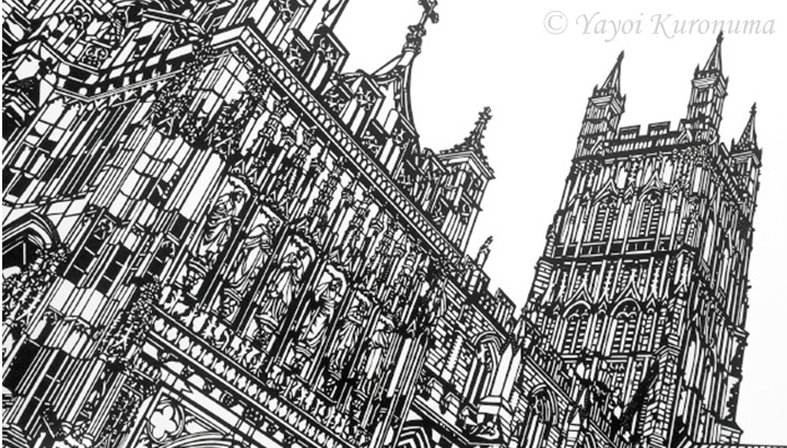 paper-cutting_gloucester-cathedral